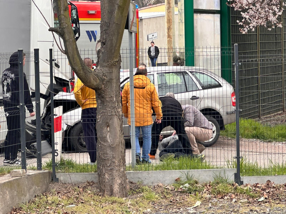 Kolizja na Wróblewskiego