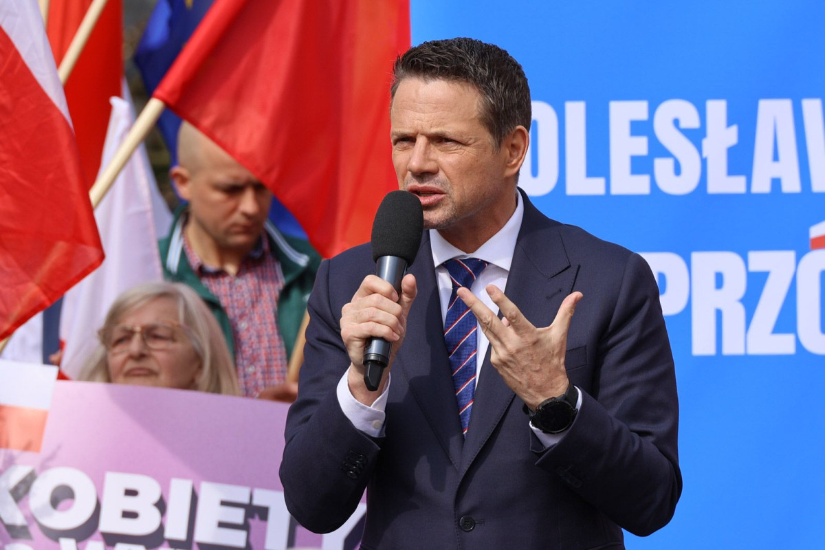 Wiec wyborczy Rafała Trzaskowskiego w Bolesławcu