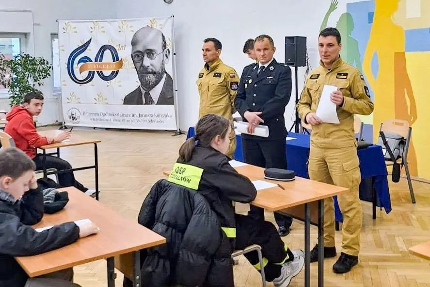 Учасники пожежного турніру