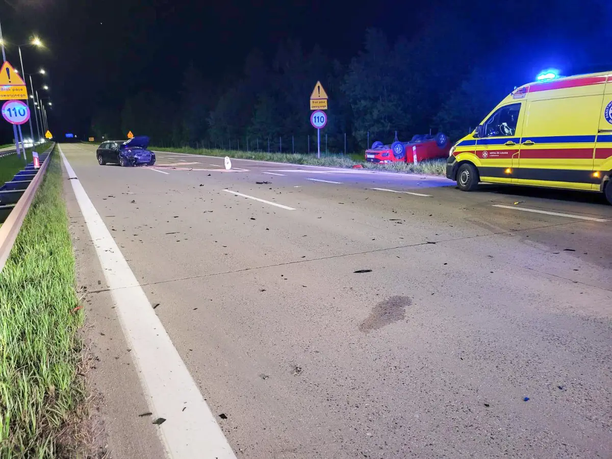 Kolizja na A4