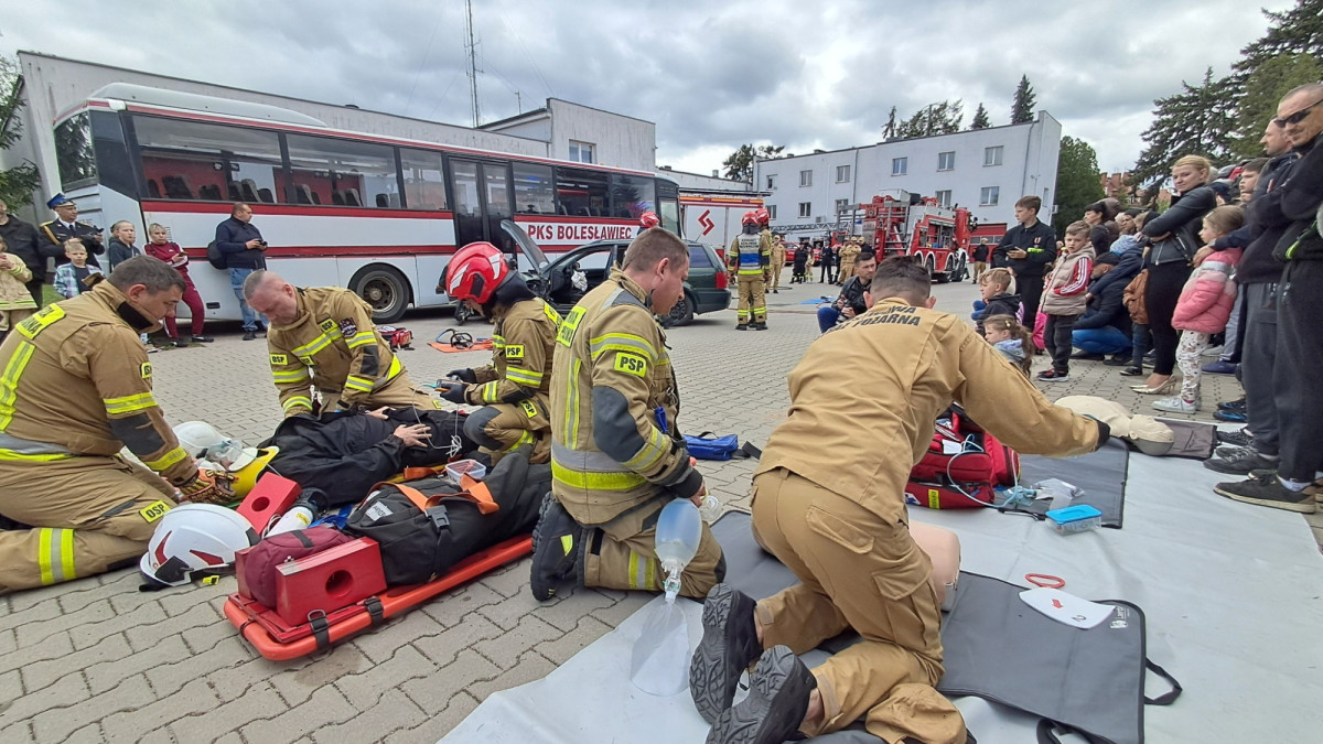 Pokazowa akcja ratownicza - Dzień Strażaka 2025