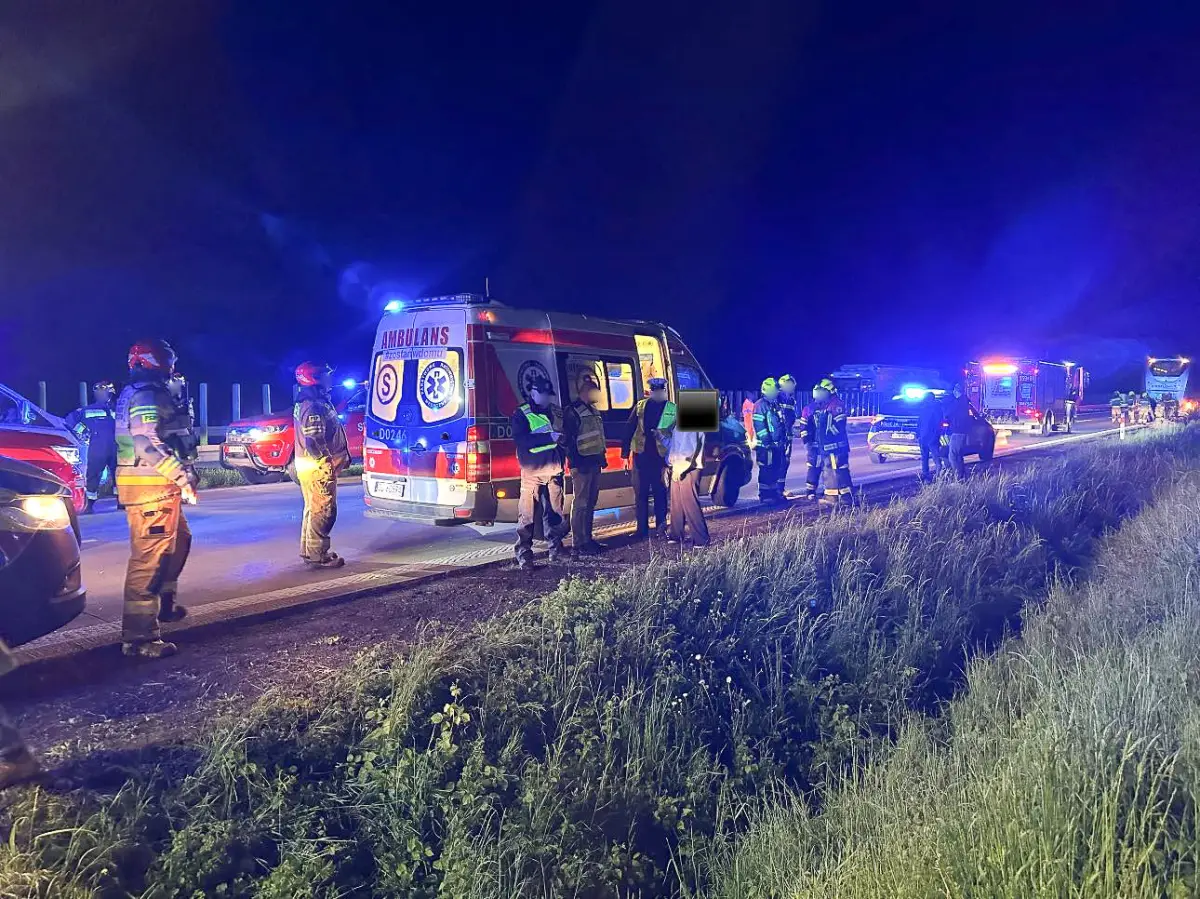 Wypadek na A4