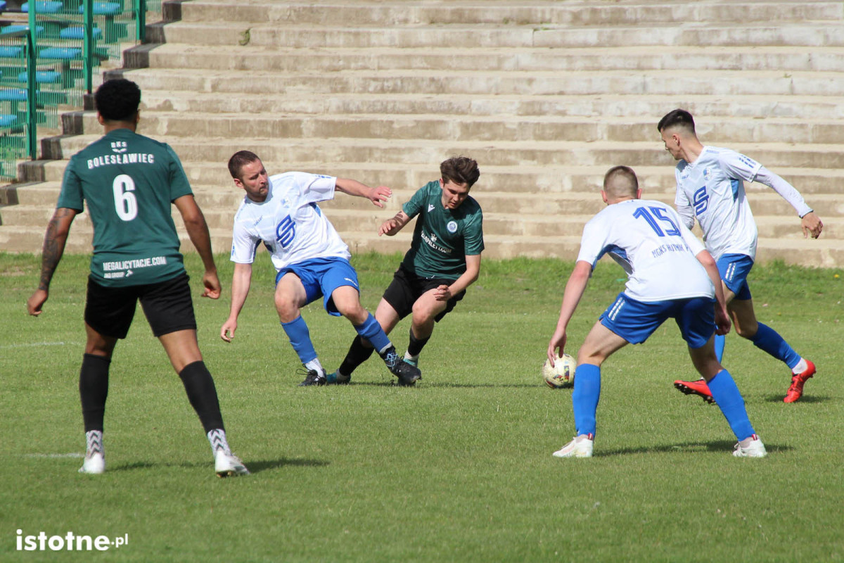 Galeria z meczu BKS Bolesławiec - Hutnik Pieńsk