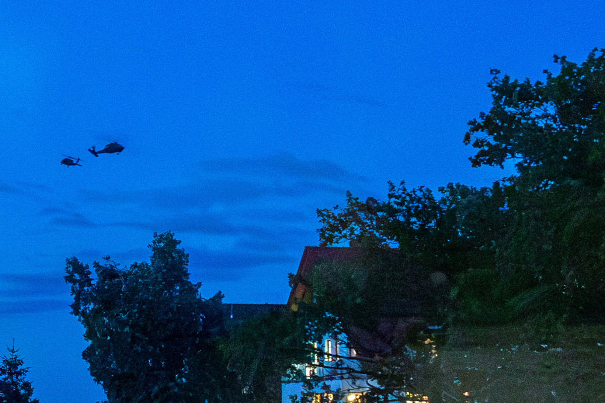 Ćwiczenia militarne przy Zakładzie Energetyki Cieplnej w Bolesławcu