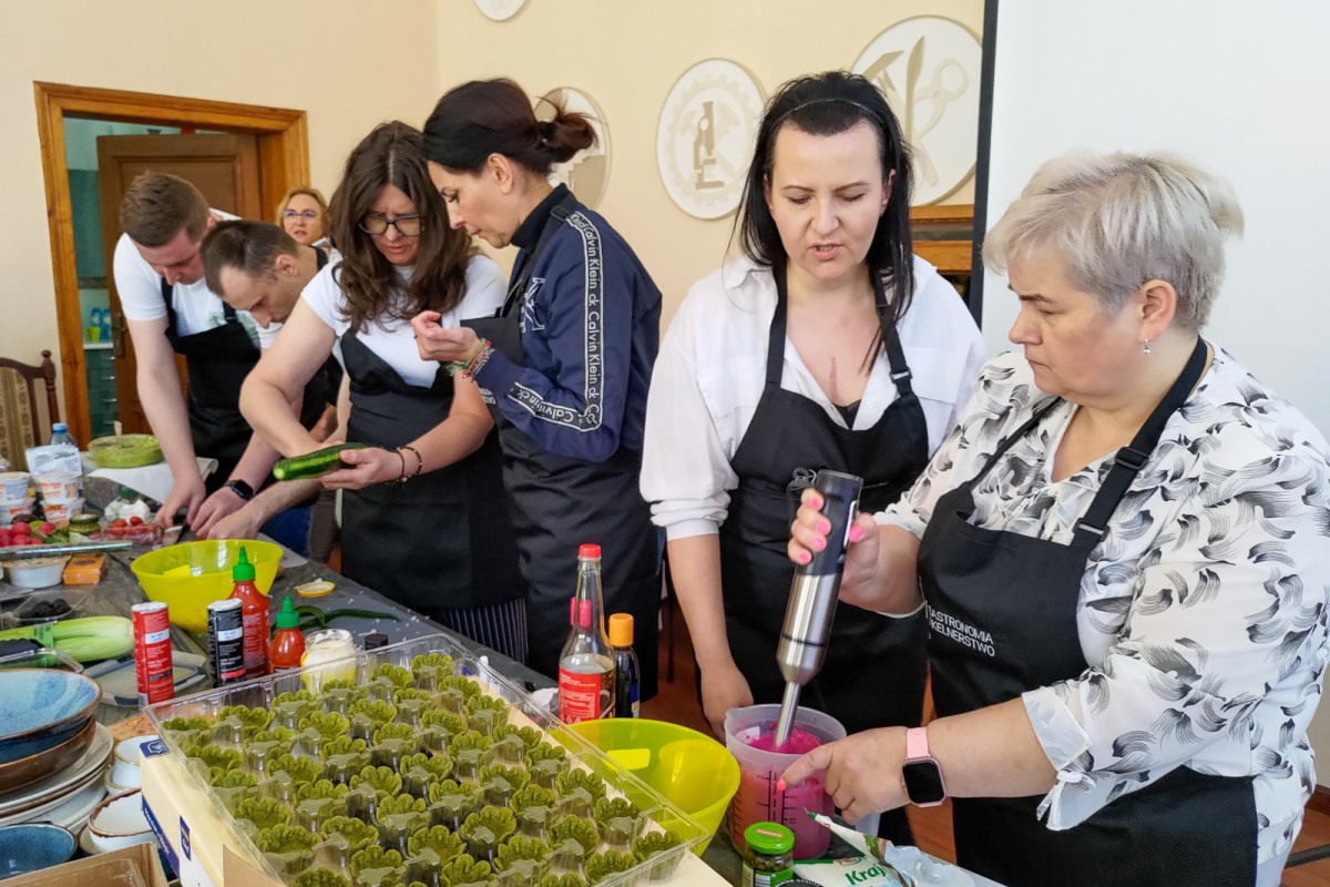 Warsztaty gastronomiczno-kelnerskie w Bolesławcu