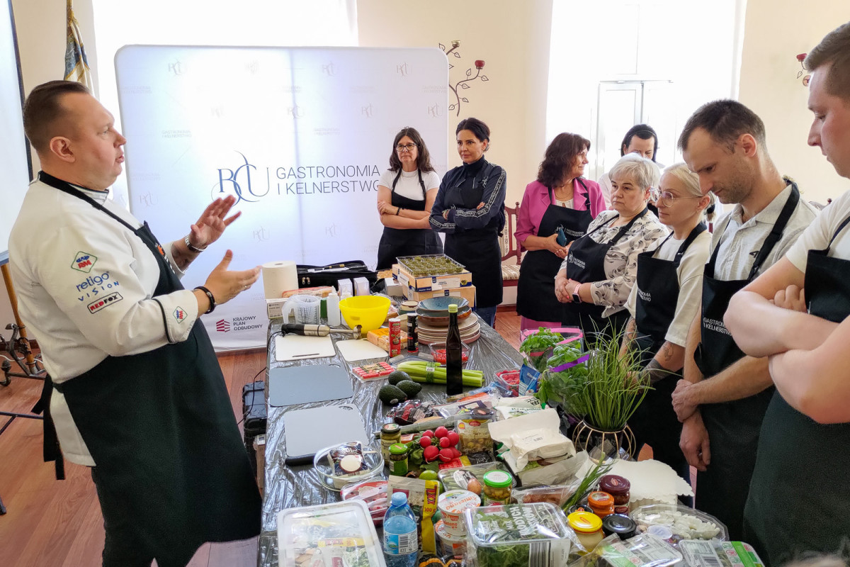 Warsztaty gastronomiczno-kelnerskie w Bolesławcu