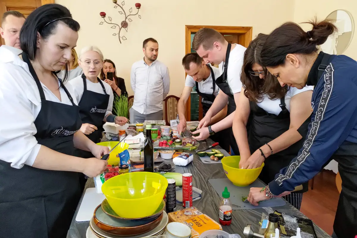 Warsztaty gastronomiczno-kelnerskie w Bolesławcu