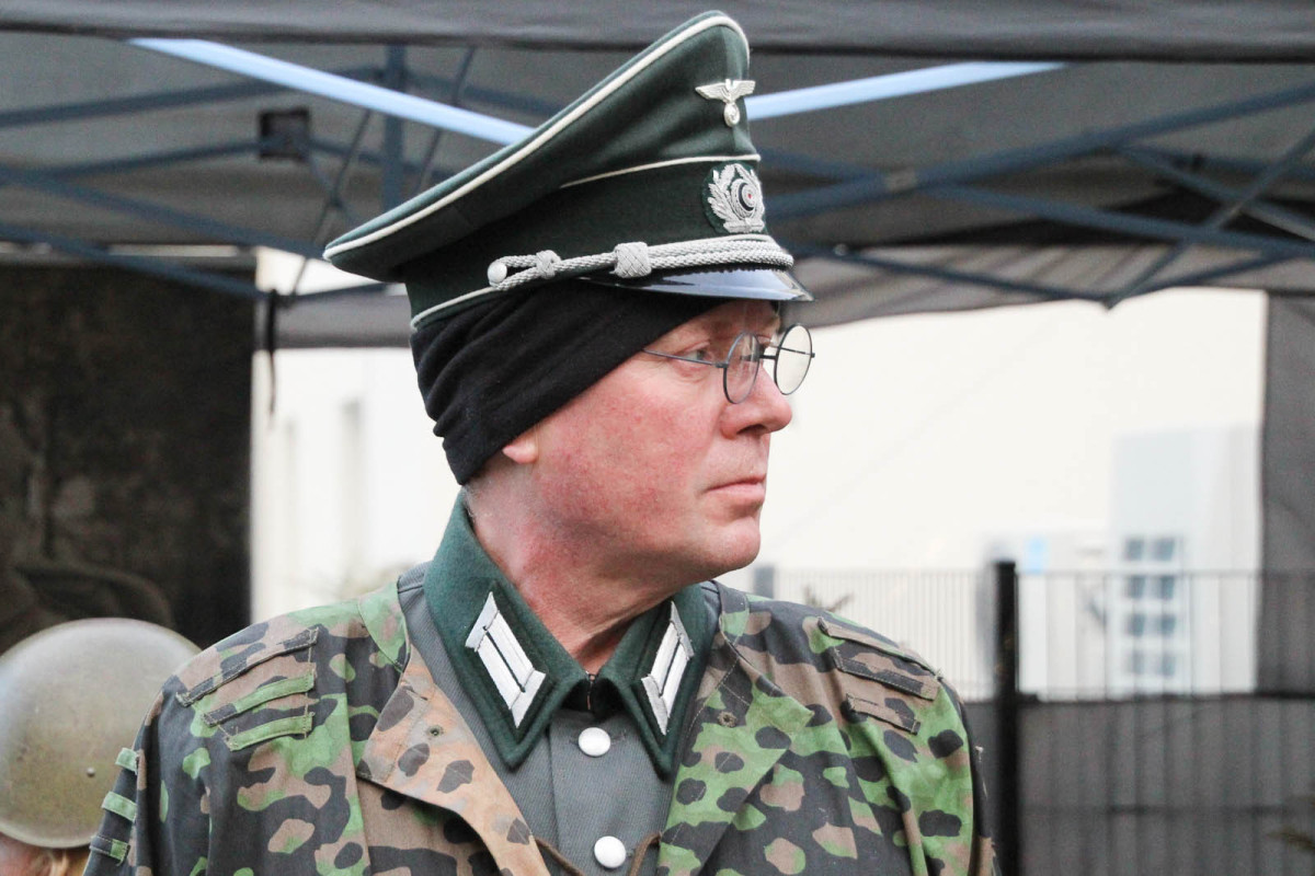 Inscenizacja walki Polaków z Niemcami z czasów II wojny światowej