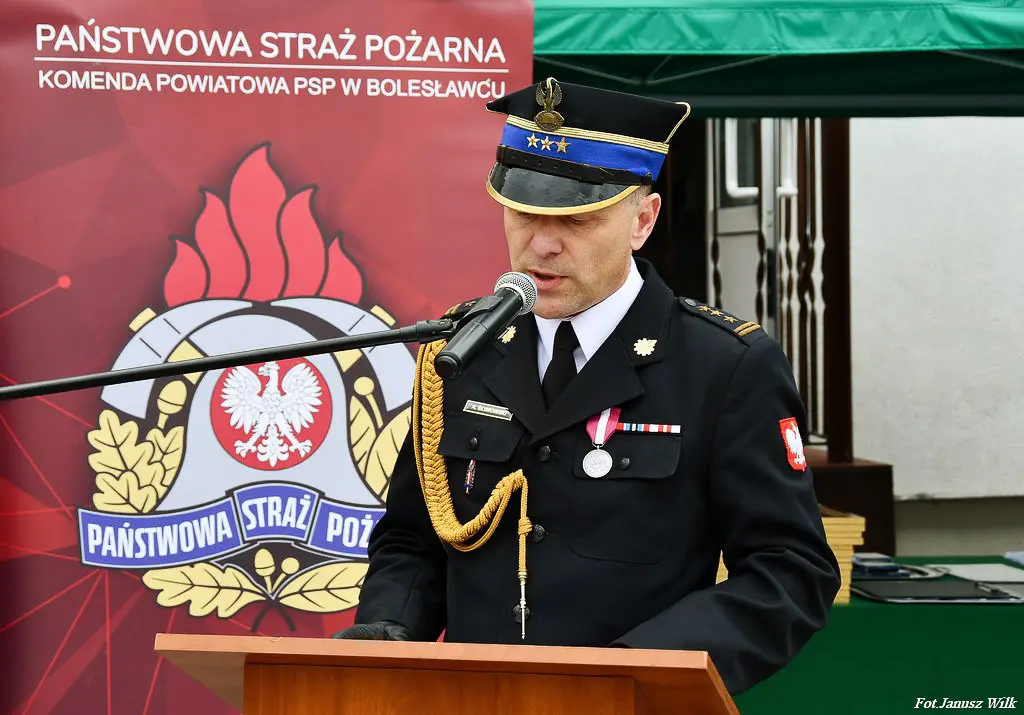 Uroczystość w KP PSP Bolesławiec