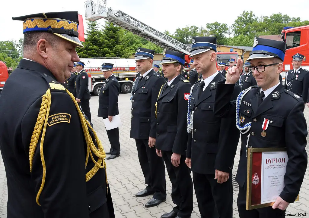 Uroczystość w KP PSP Bolesławiec