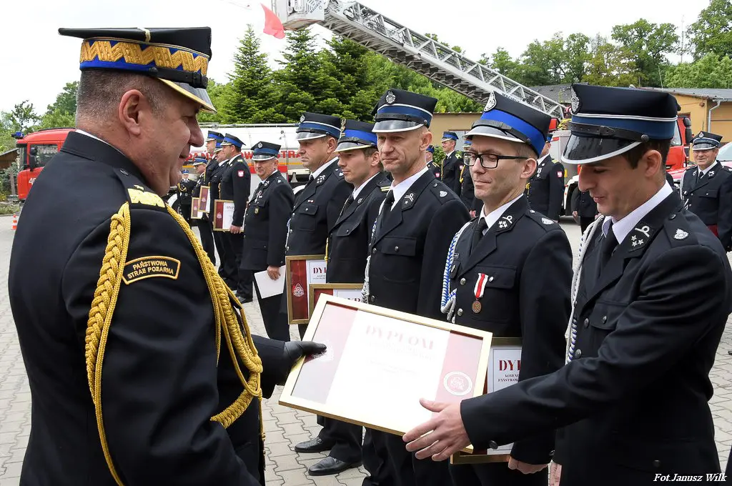 Uroczystość w KP PSP Bolesławiec
