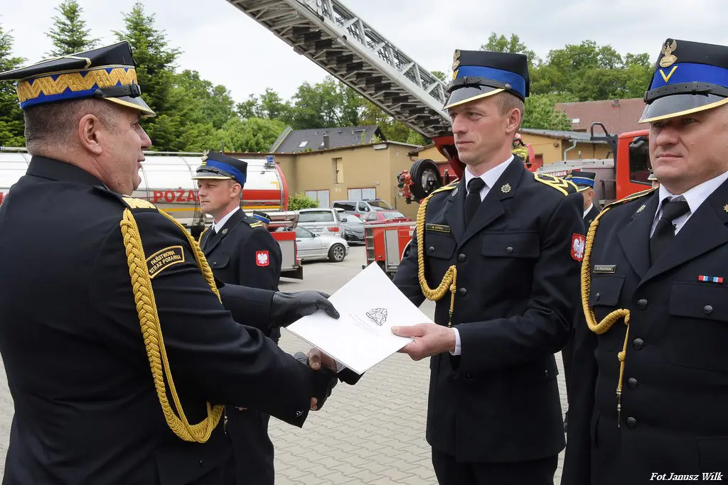 Uroczystość w KP PSP Bolesławiec