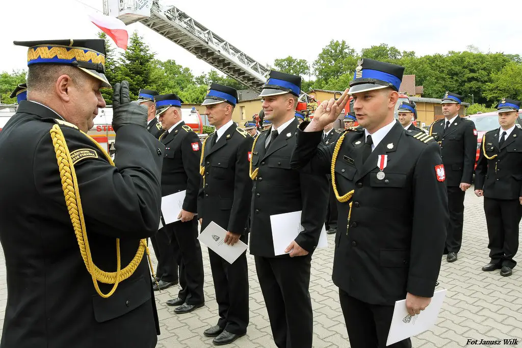Uroczystość w KP PSP Bolesławiec