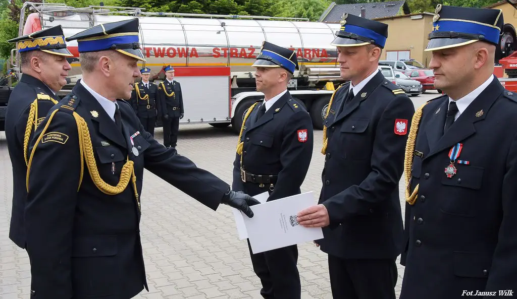 Uroczystość w KP PSP Bolesławiec