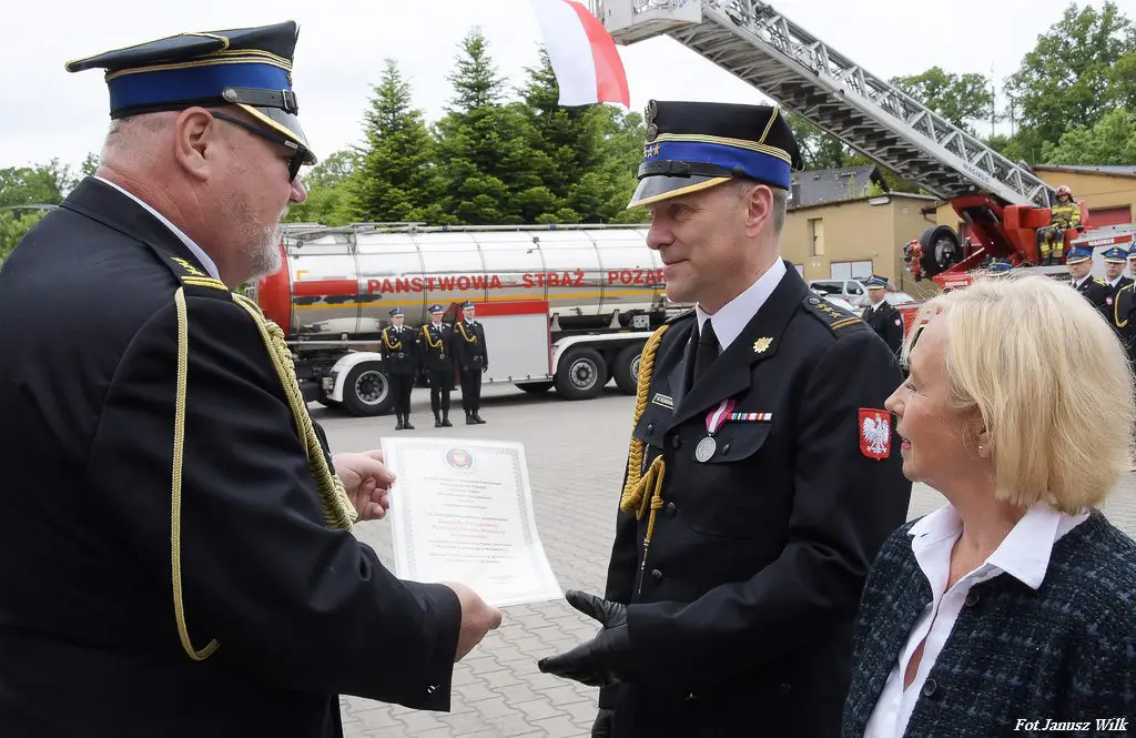 Uroczystość w KP PSP Bolesławiec