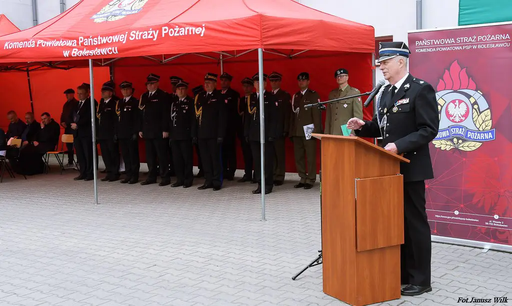 Uroczystość w KP PSP Bolesławiec
