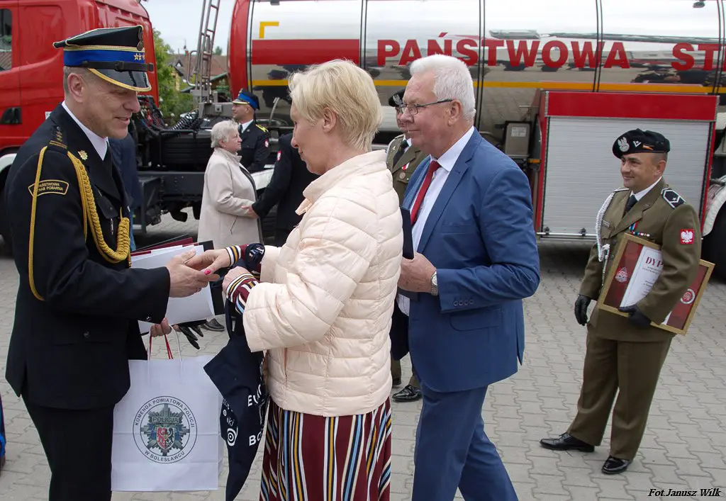 Uroczystość w KP PSP Bolesławiec