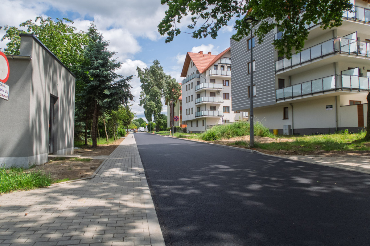 Przebudowa ulicy Wańkowicza w Bolesławcu