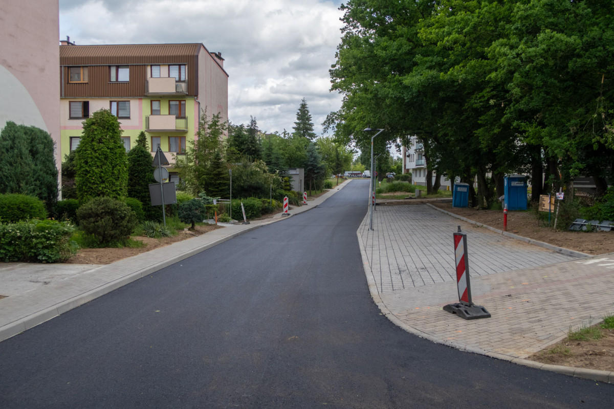 Przebudowa ulicy Wańkowicza w Bolesławcu