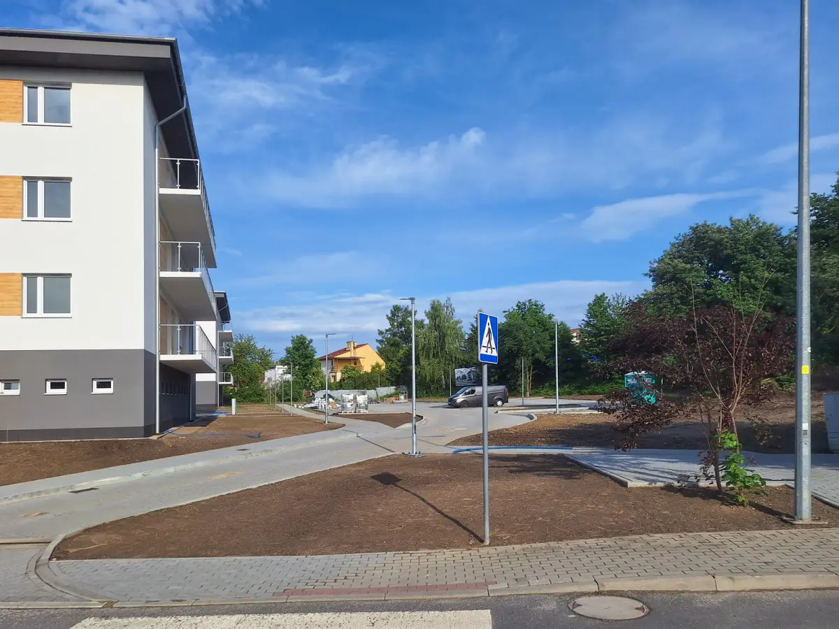Nowe budynki TBS przy ulicy Zwycięstwa w Bolesławcu