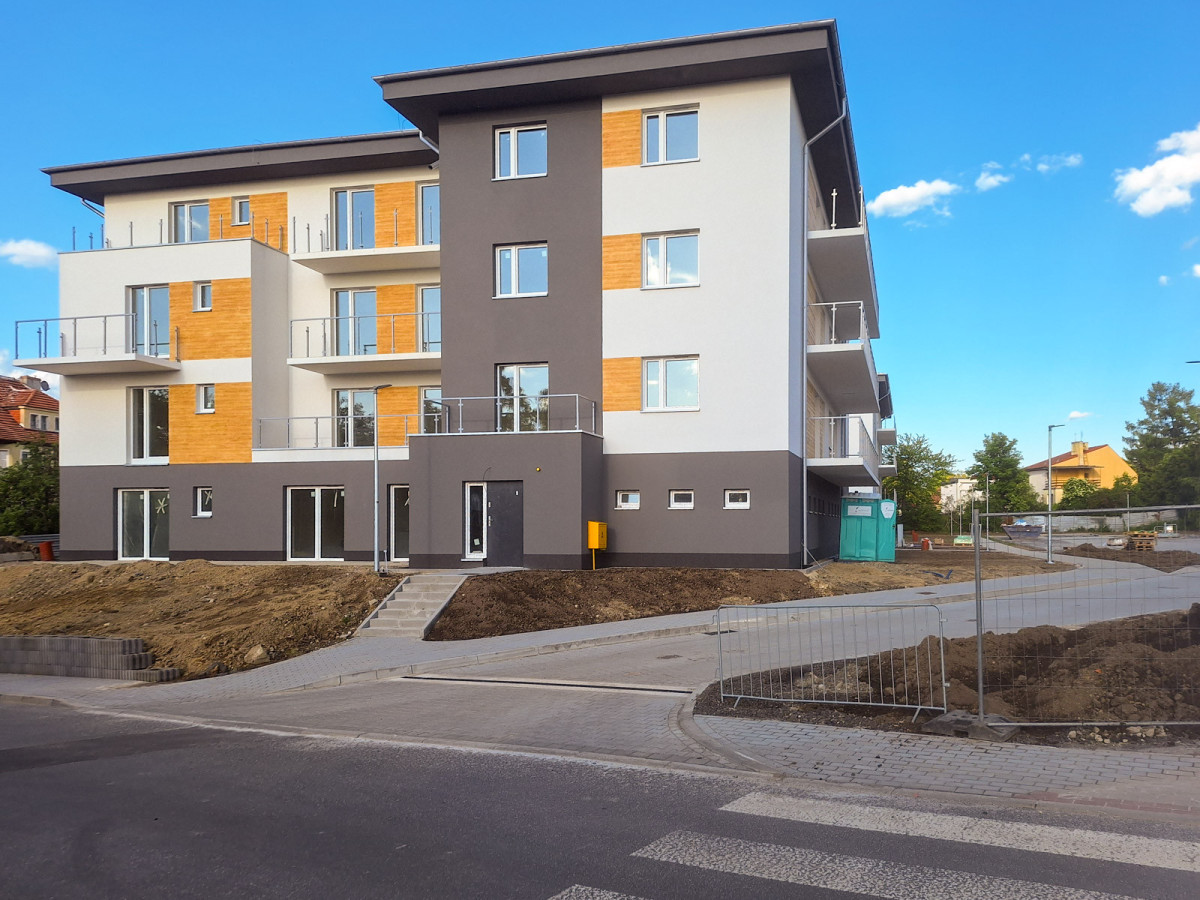 Nowe budynki TBS przy ulicy Zwycięstwa w Bolesławcu