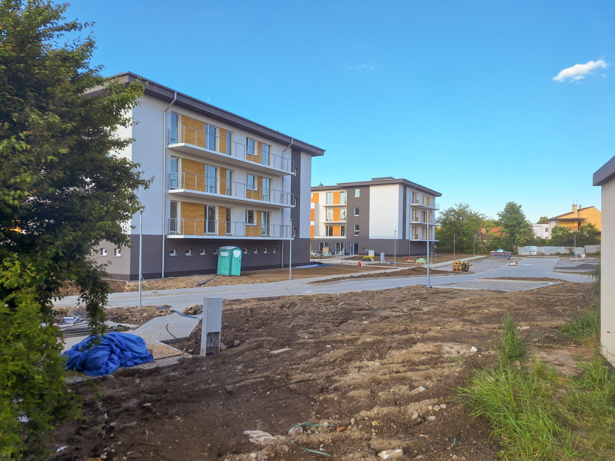 Nowe budynki TBS przy ulicy Zwycięstwa w Bolesławcu