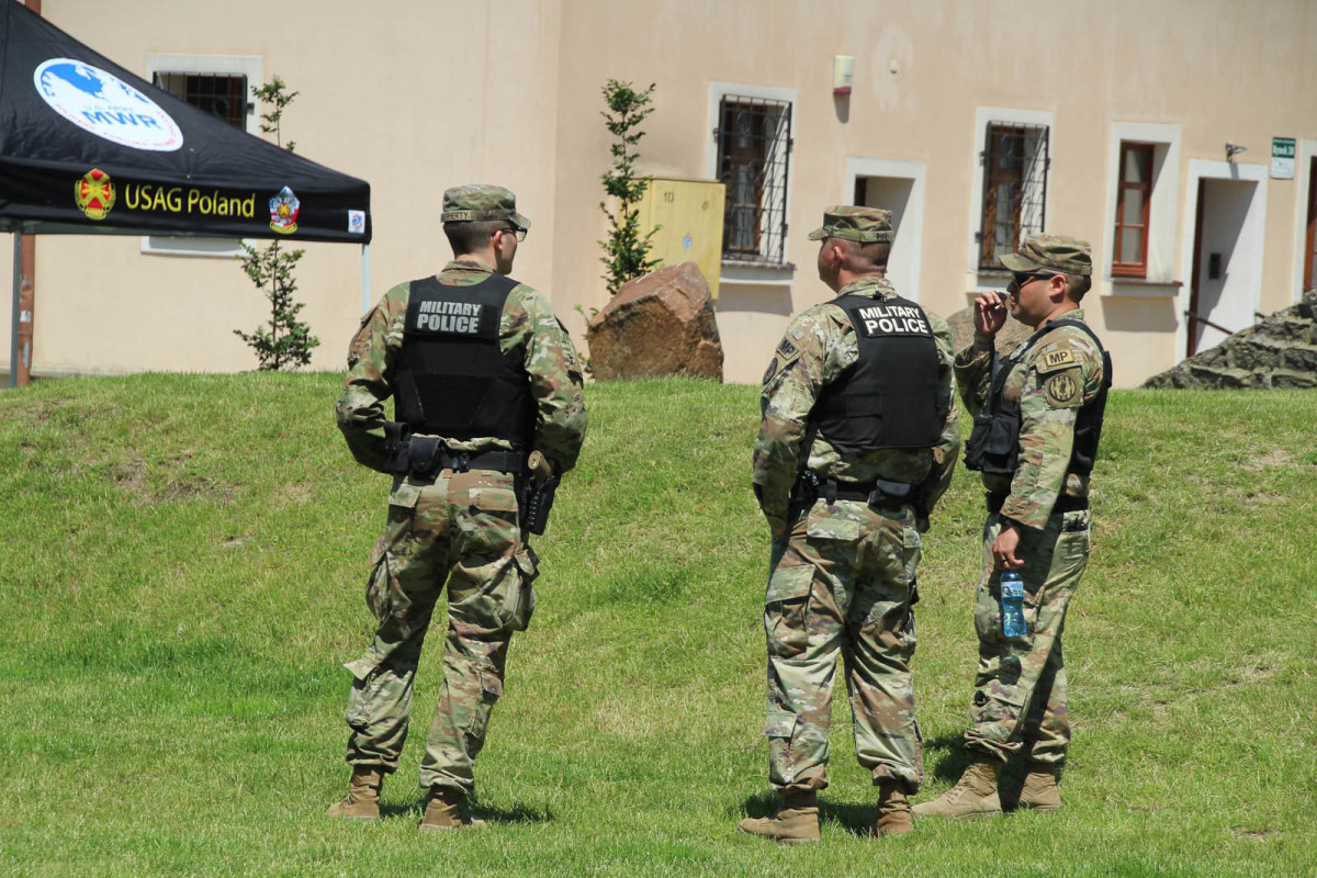 Święto 250-lecia powstania US Army na bolesławieckim rynku