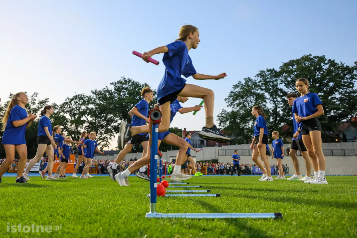 Uroczystość otwarcia stadionu w Bolesławcu