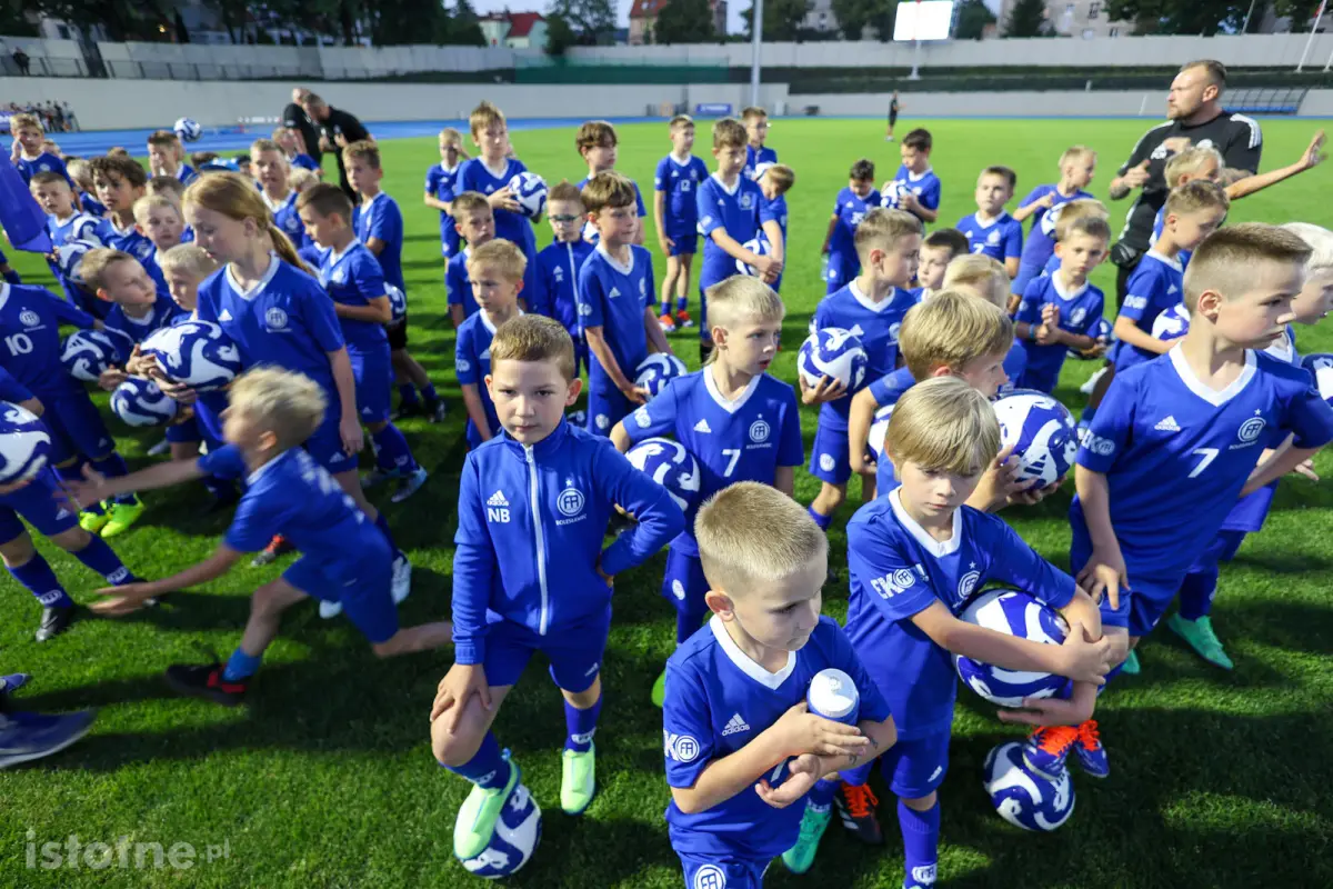 Uroczystość otwarcia stadionu w Bolesławcu