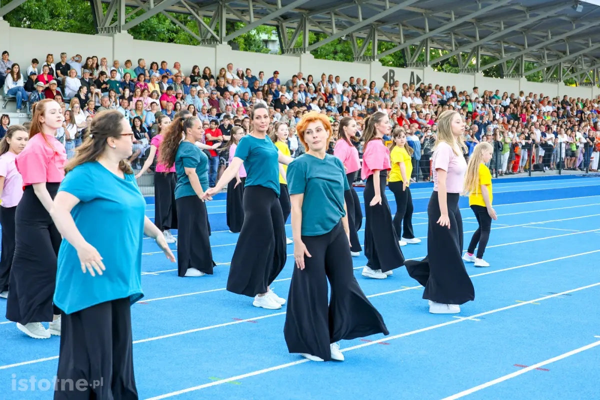 Uroczystość otwarcia stadionu w Bolesławcu