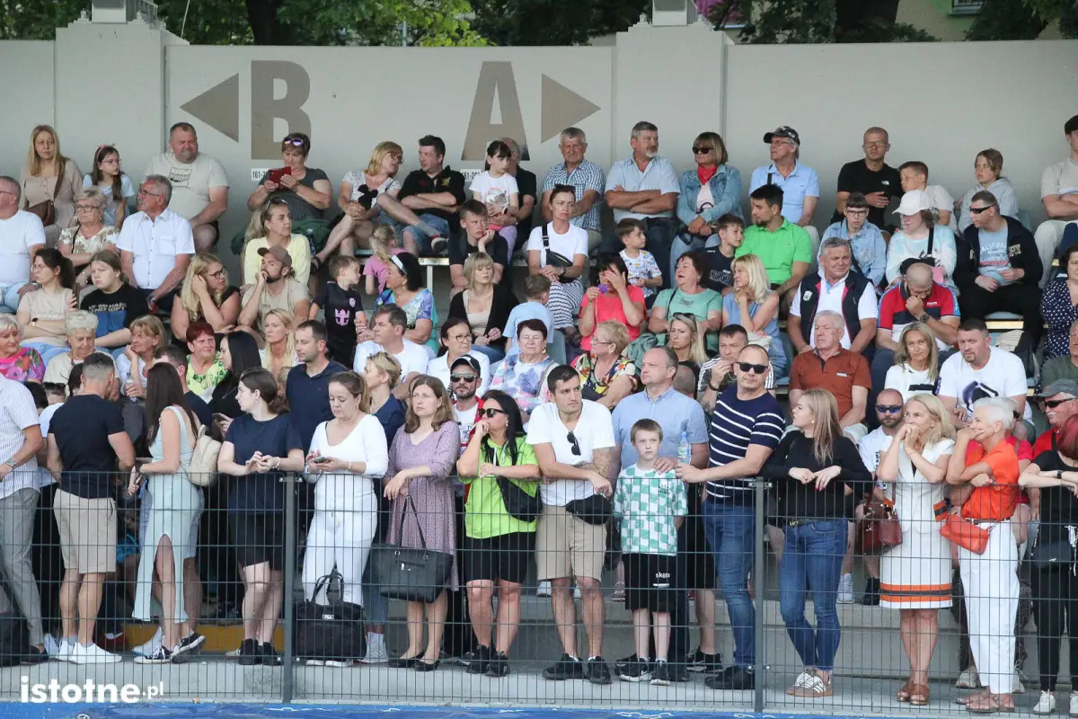 Uroczystość otwarcia stadionu w Bolesławcu