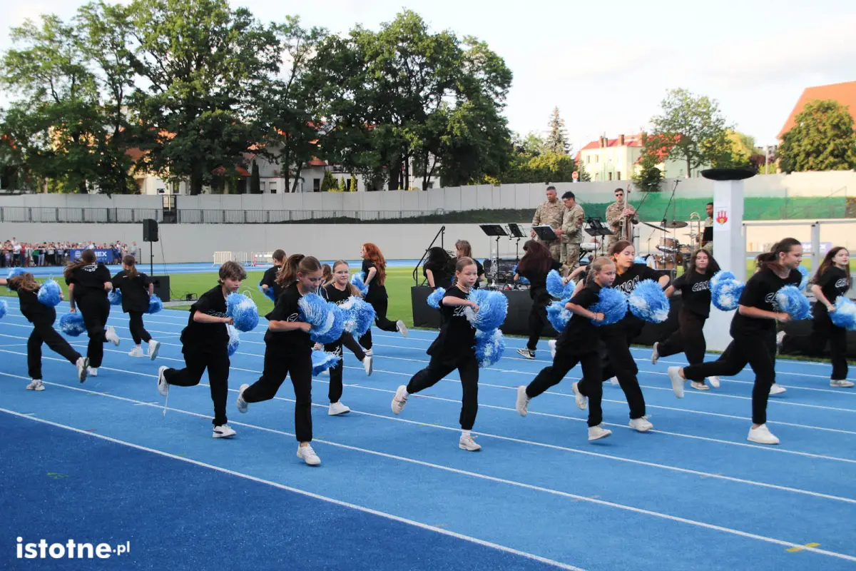 Uroczystość otwarcia stadionu w Bolesławcu