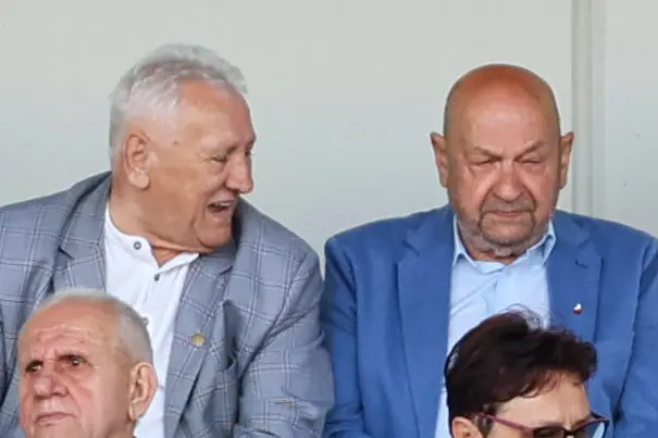 Józef Pokładek, long-serving head of the Bolesławiec City Council, Forum Miasta, and Jan Filipek, Solidarity activist and honorary citizen of Bolesławiec