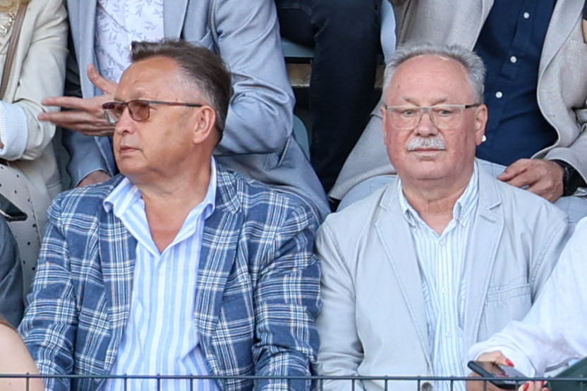 Mirosław Sakowski dyrektor II LO i Jacek Jurkiewicz dyrektor ZSB