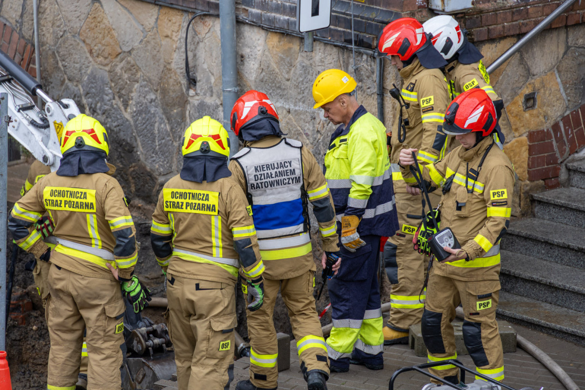 Akcja na terenie szpitala