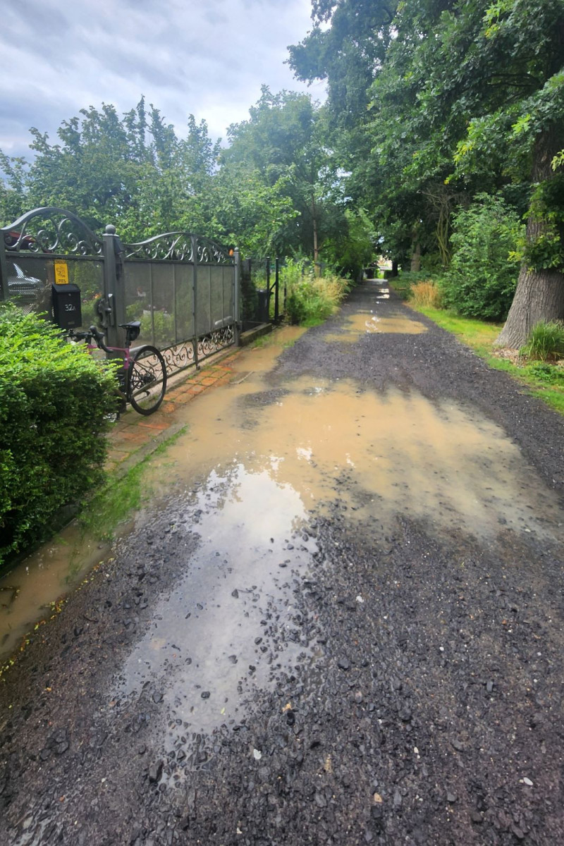 Sytuacja przy ulicy Rajskiej