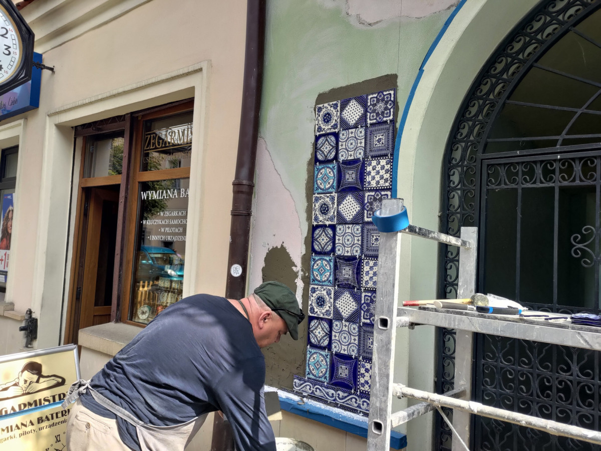 Prace przy ul. Prusa