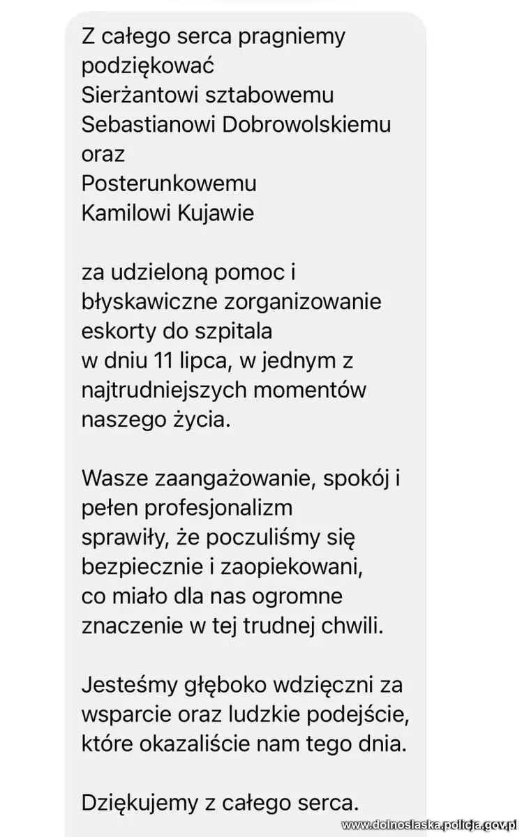 Podziękowania