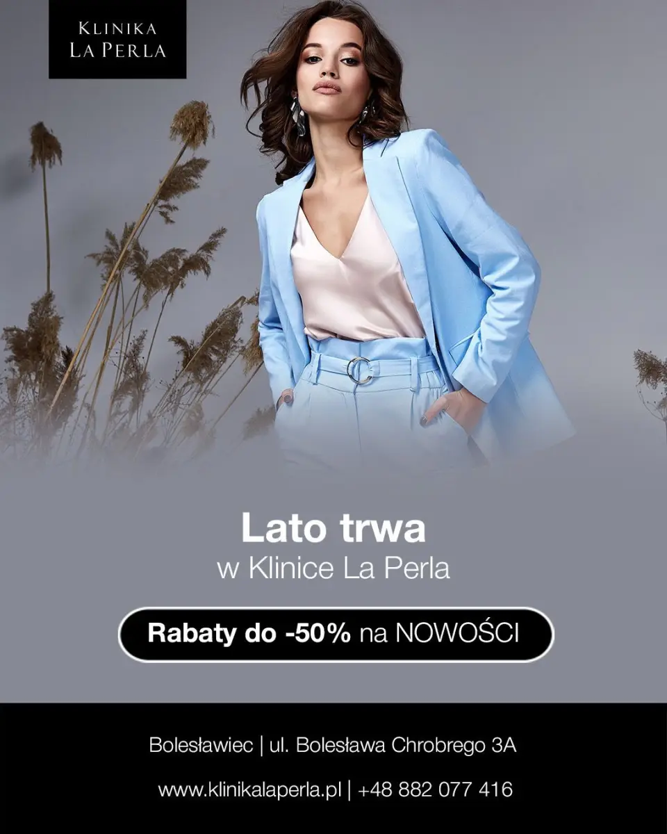 Klinika La Perla - rabaty do - 50% na nowości