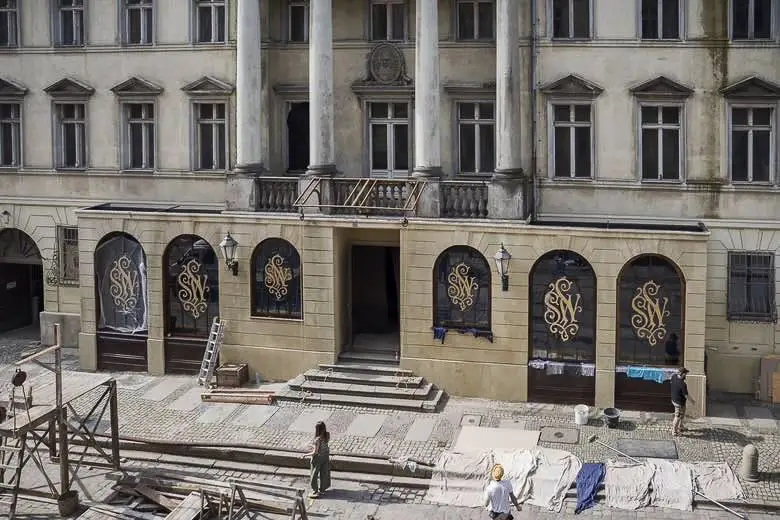 Set designers recreated Stanisław Wokulski’s famous shop in Wrocław