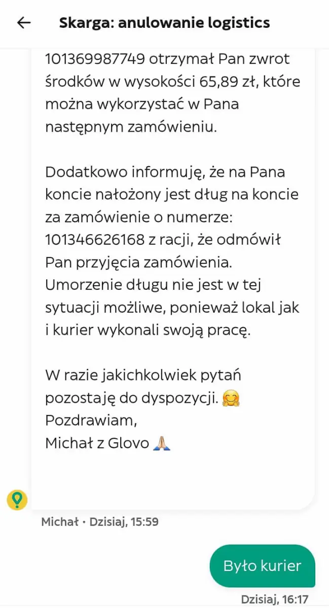 Kara od Glovo