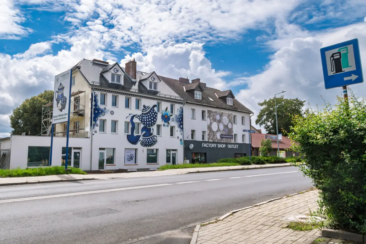 Mural na budynku przy ul. Zgorzeleckiej