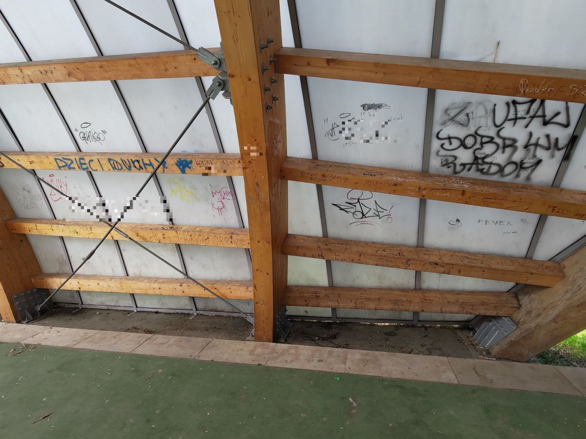 Amfiteatr w parku Bonina w Bolesławcu