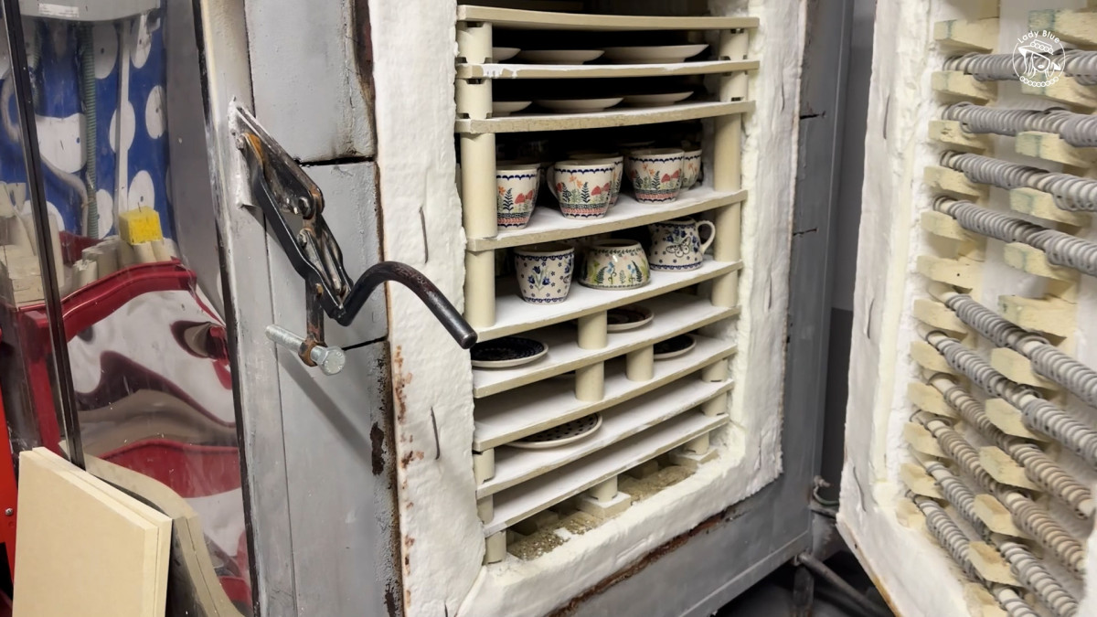 Otwarcie 31. Bolesławieckiego Święta Ceramiki. Piec pełen ceramiki Lady Blue