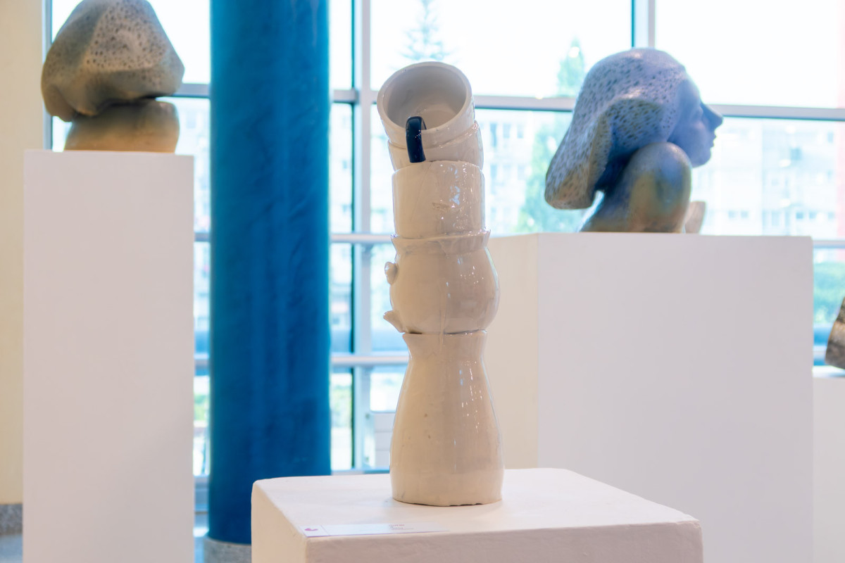 Międzynarodowy Plener Ceramiczno-Rzeźbiarski: rzeźba Kristiny Rutar