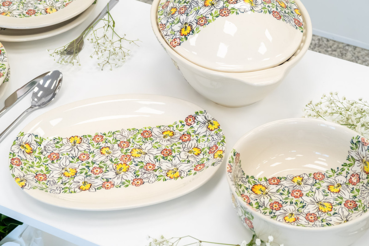 Nowe wzory ceramiki z Bolesławca