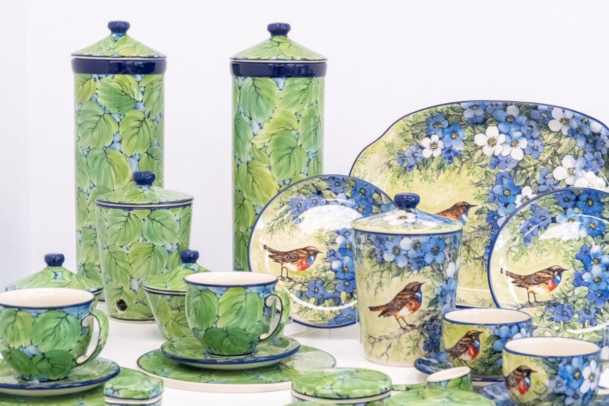 Nowe wzory ceramiki z Bolesławca