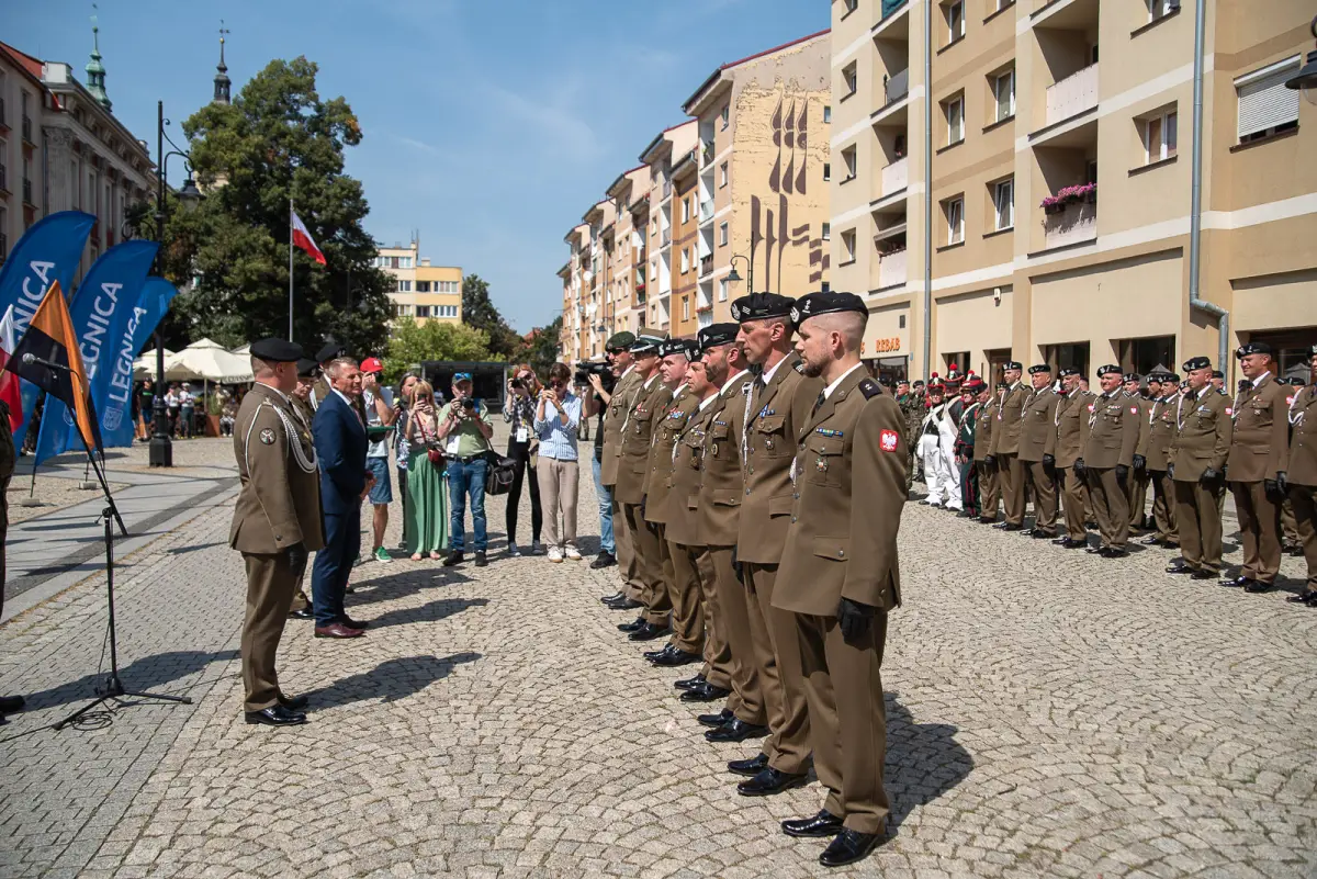 Uroczystość w Legnicy