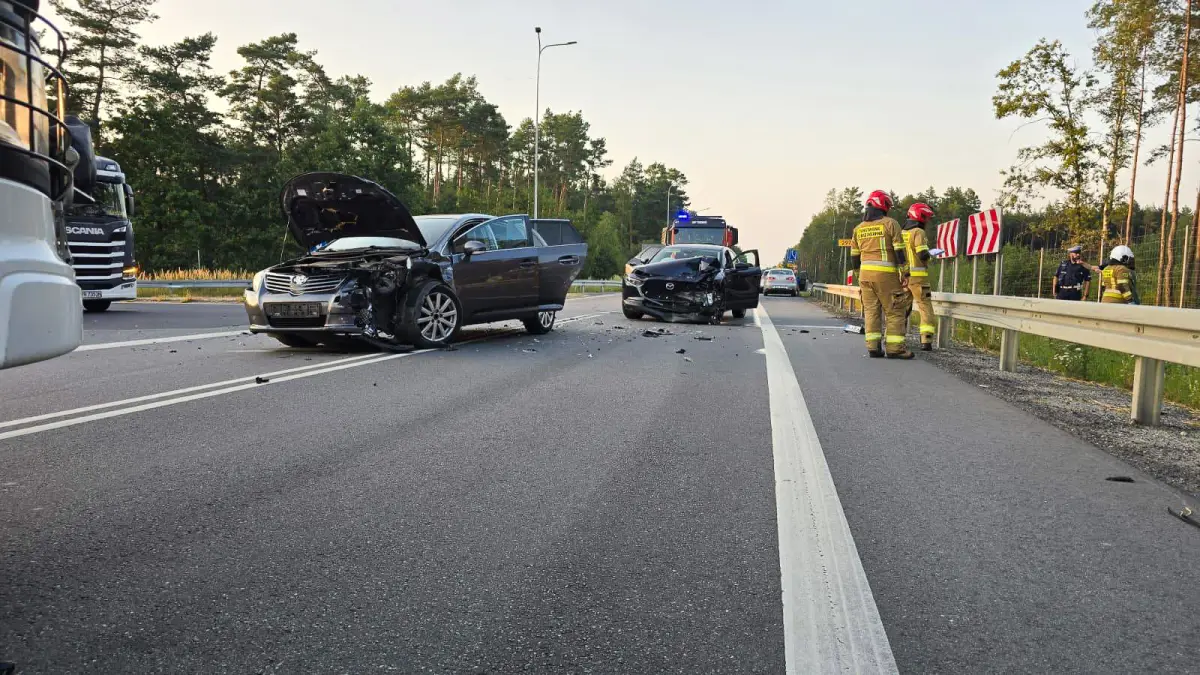 Interventions by firefighters from Trzebień