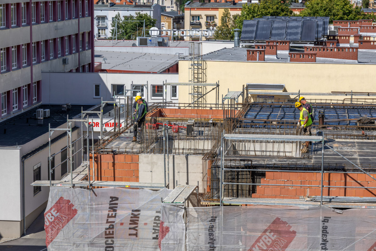 Budowa nowego oddziału szpitala św. Łukasza